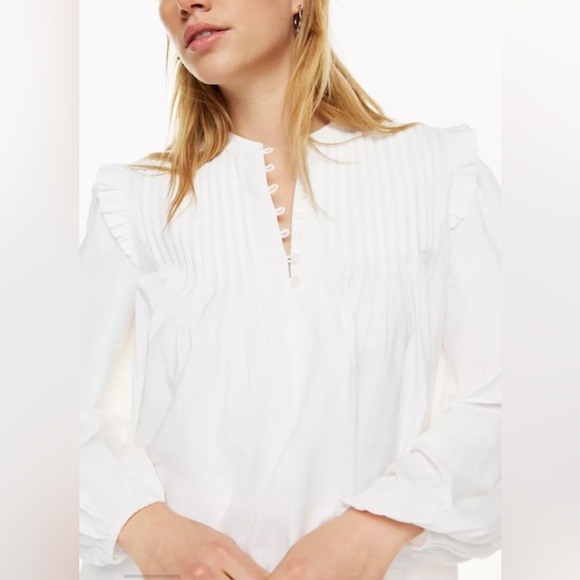 Aritzia Little Moon Helena Poplin Dress - Picture 2 of 7